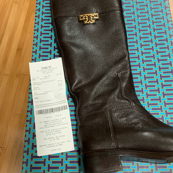 Tory Burch Joanna Riding Boots - Picture 5 of 5